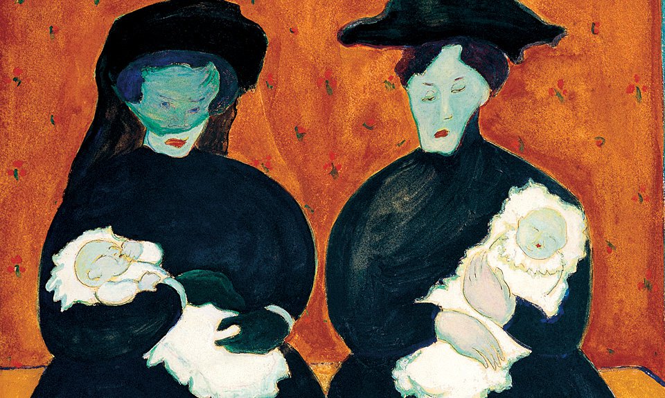Марианна Веревкина. «Близнецы». 1909. Фото: Fondazione Marianne Werefkin/Museo Comunale d'Arte Moderna, Ascona