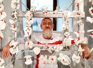 Олег Кулик о «Большой матери»: «Я не делал пародии. Эта скульптура — моя исповедь»