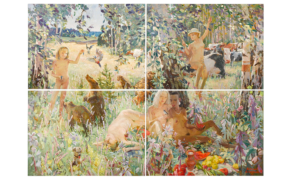Александр Виноградов и Владимир Дубосарский. Big Paradise. 1994. Фото: Sotheby’s
