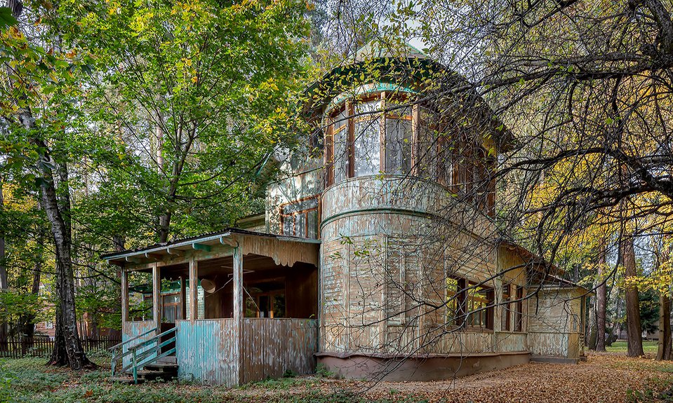 Музейный дом «Первая дача» до реставрации.  Фото: Дом творчества «Переделкино»