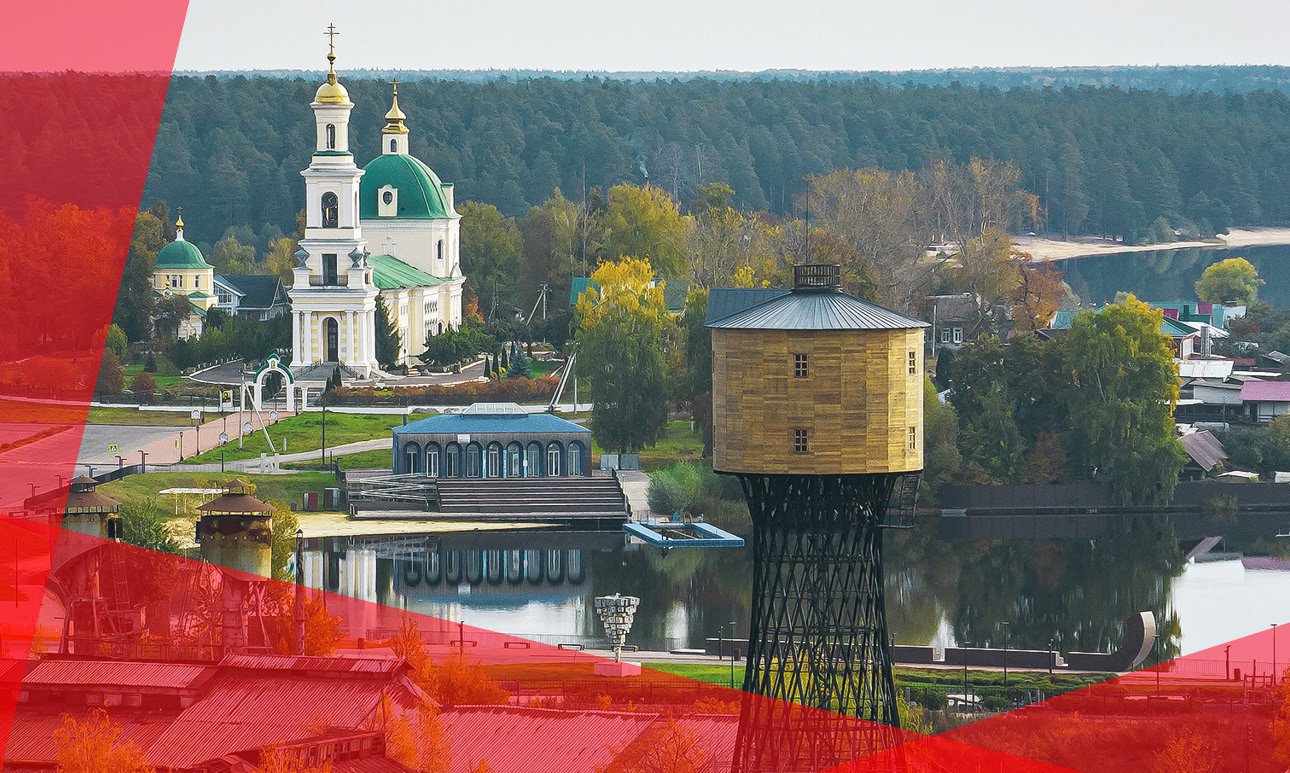Водонапорная башня Выксунского металлургического завода. Инженер Владимир Шухов.  Фото: Андрей Ефимов