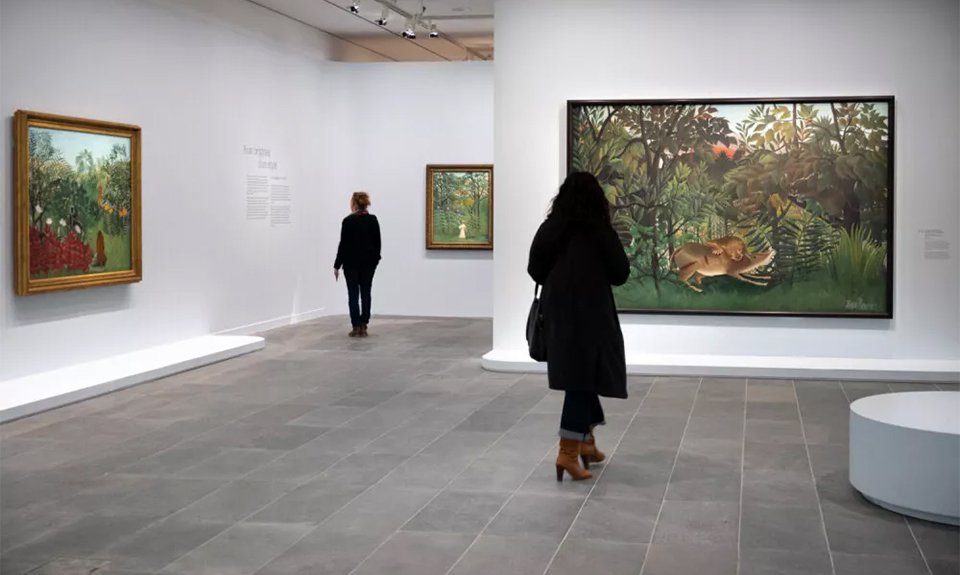 Выставка «Анри Руссо. Честолюбие художника» в Музее Оранжери.  Фото: Laetitia Striffling/Musée de l'Orangerie