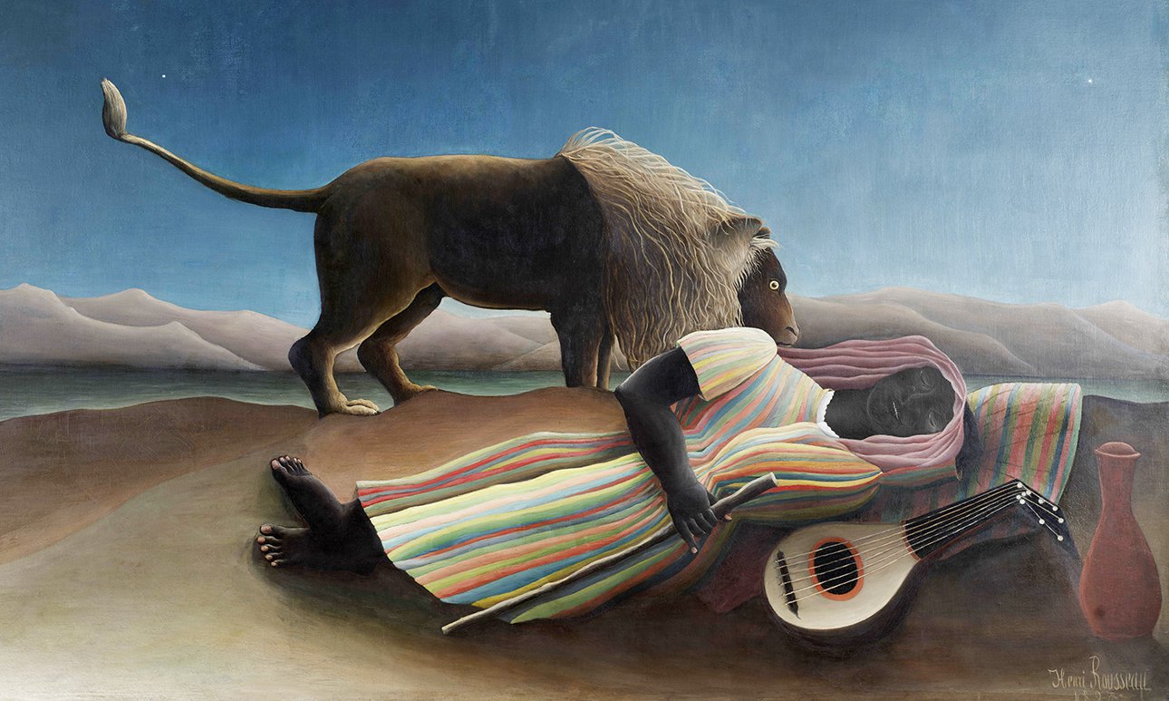 Анри Руссо. «Спящая цыганка». 1897. Фото: MoMA