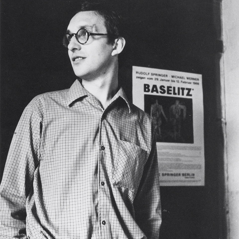 Георг Базелиц в 1966. Фото: Elke Baselitz