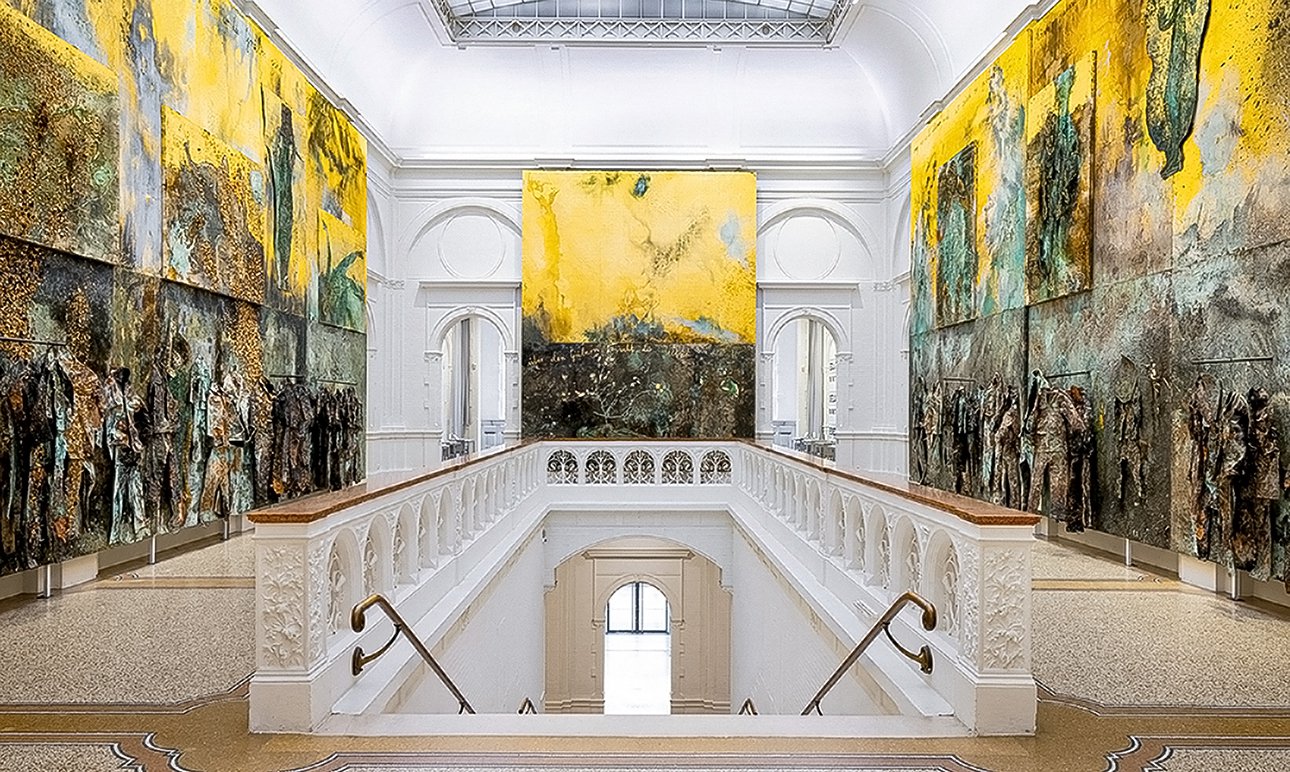 Выставка Ансельма Кифера в Стеделейк-музее, Амстердам.  Фото: Stedelijk museum